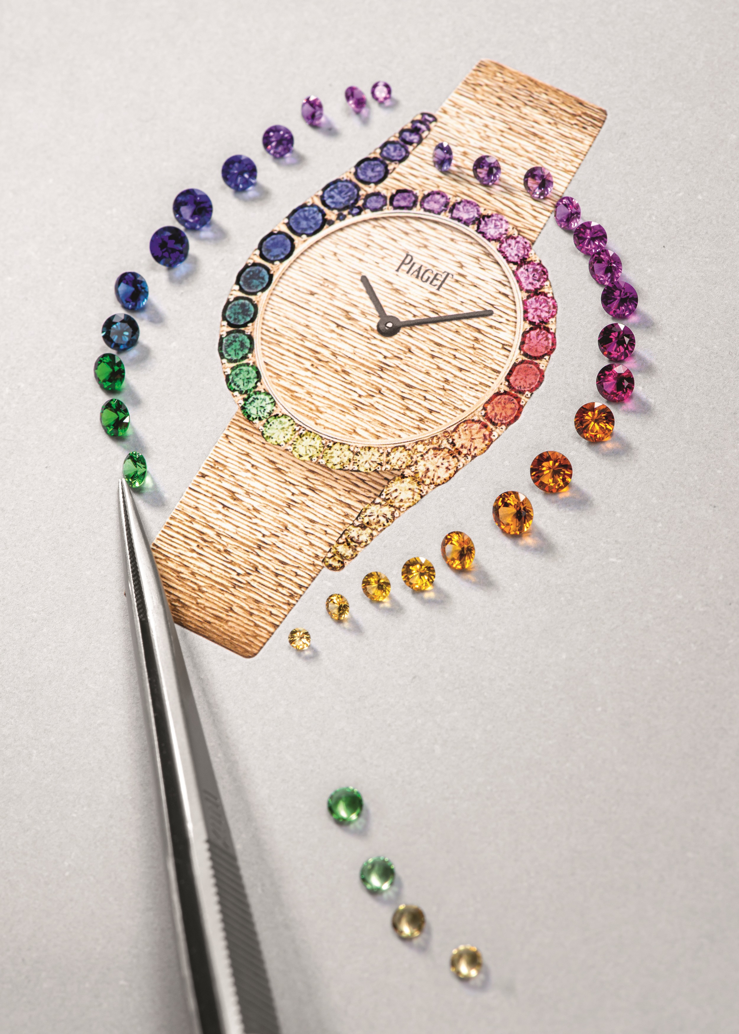 Thanks to its knowledge of the gemstone market Piaget is now able