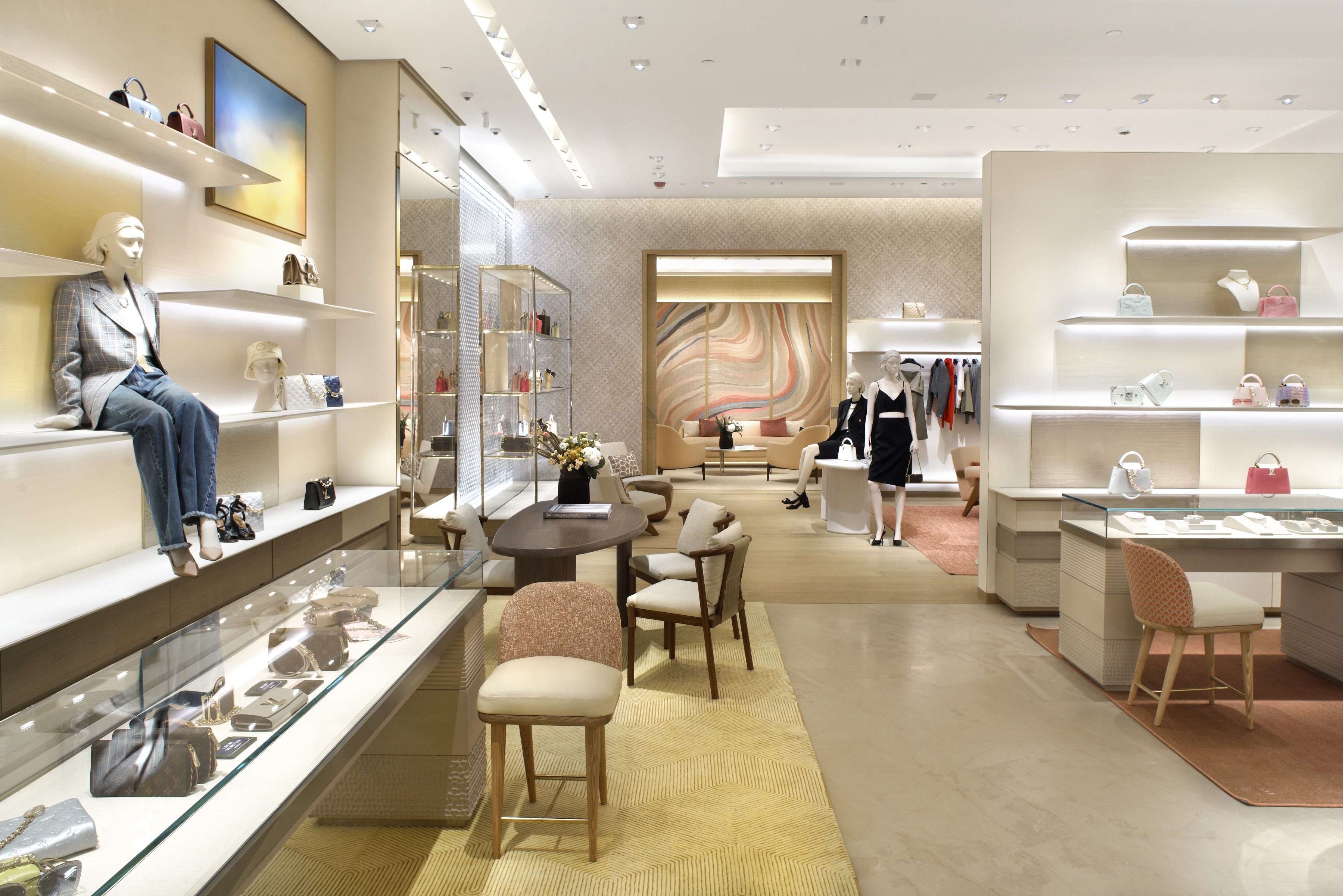 Louis Vuitton has opened its humungous flagship store at the Jio