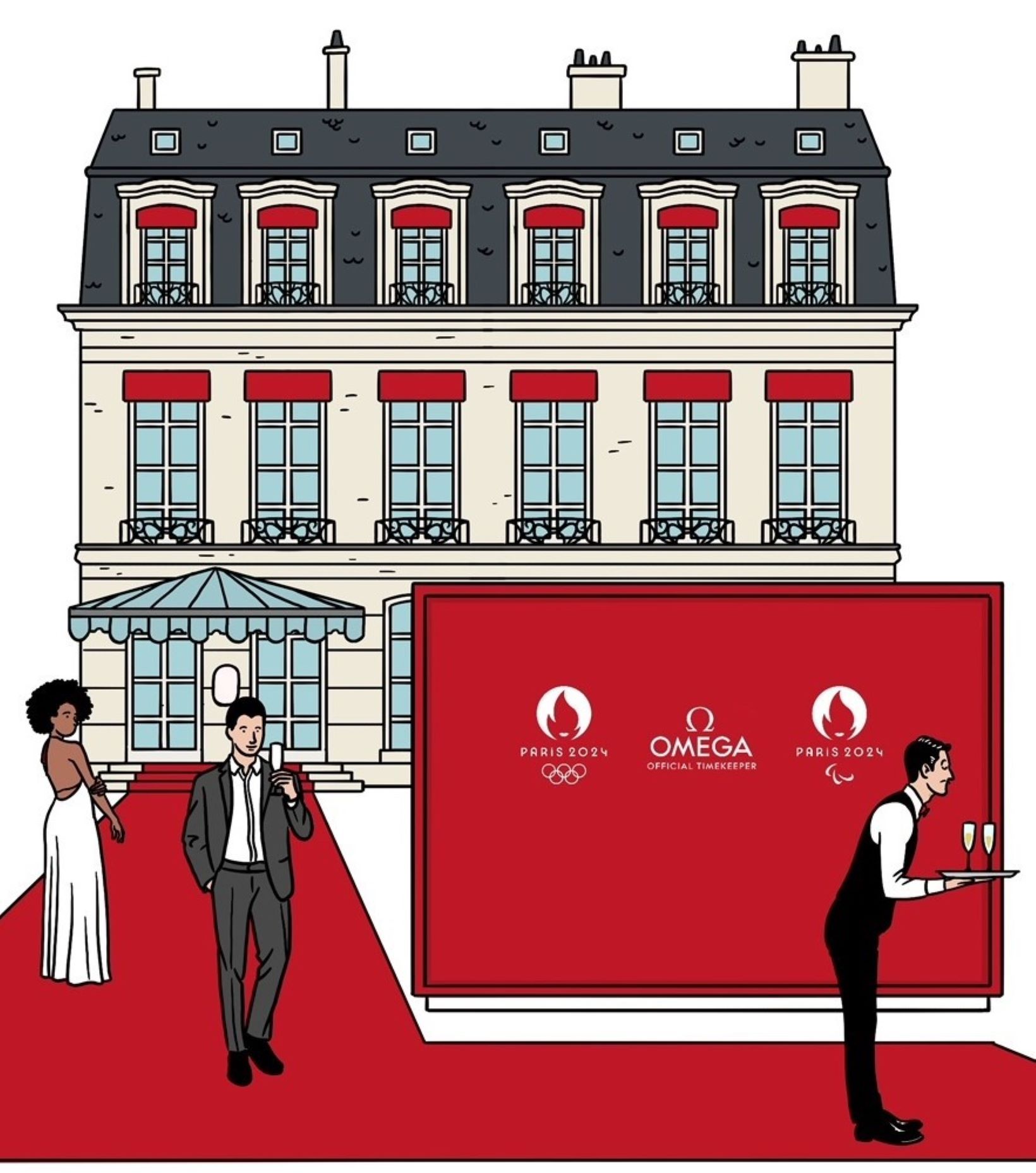 Omega reveals its “OMEGA House” for Paris 2024 Luxury Tribune