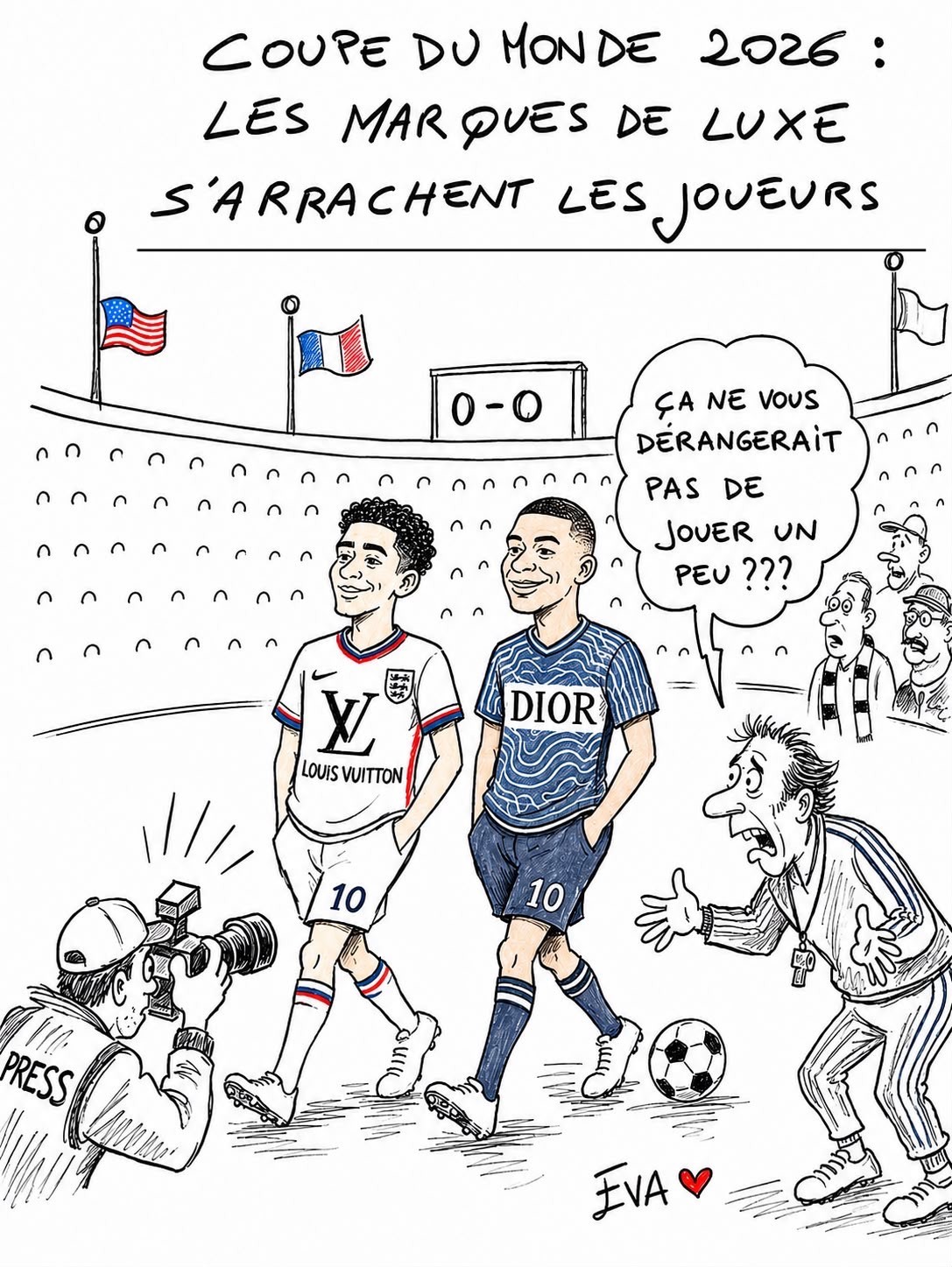 Coupe du Monde 2026: les marques de luxe s’arrachent les joueurs